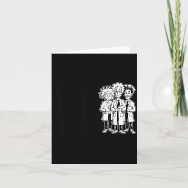 Carte Weird Teachers Build Character Funny Teacher Appre (Devant)