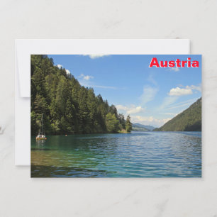 Carte Weissensee, Autriche