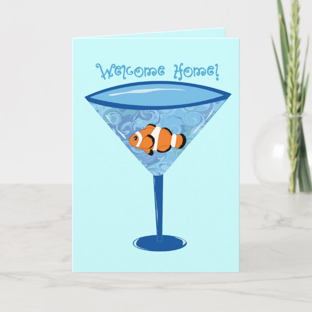 Carte Welcome Home! (Devant)