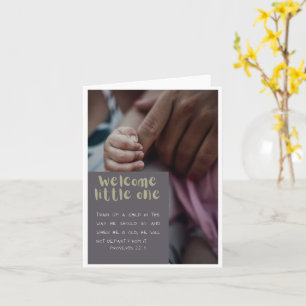 Carte Welcome Little One