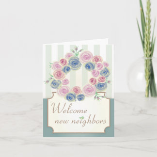 Carte Welcome New Neighbors Note Card