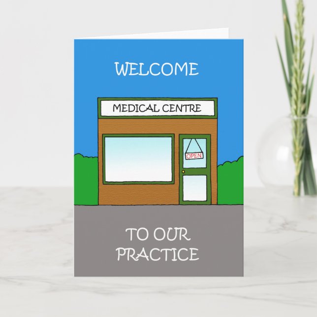 Carte Welcome to medical Centre (Devant)