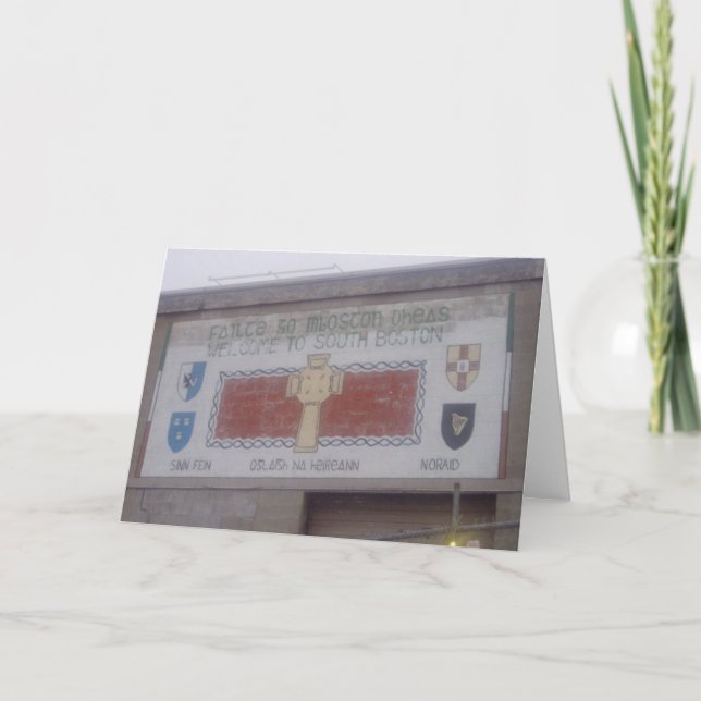 Carte Welcome to Southie (Devant)