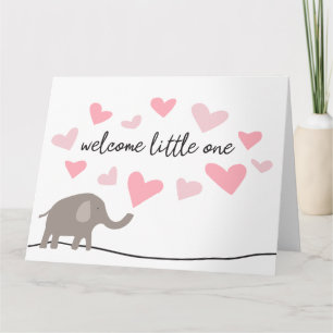 Carte Welcome to the World - Elephant Card