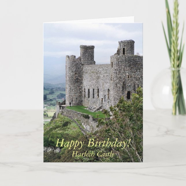 CARTE WELSH CASTLES (Devant)