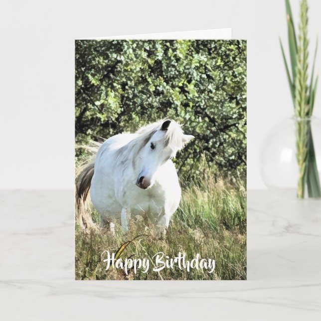 CARTE WELSH PONY (Devant)
