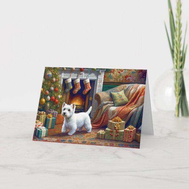 Carte West Highland Terrier (Devant)