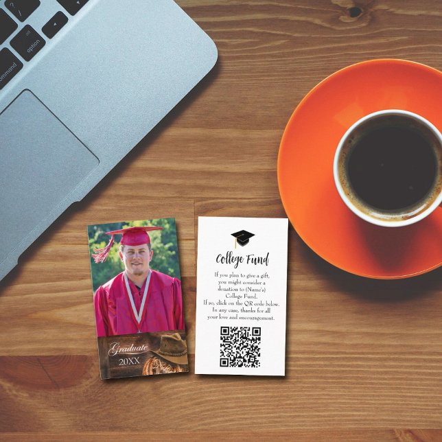 Carte Western Casquette et Lasso Graduation Colleg (Créateur téléchargé)