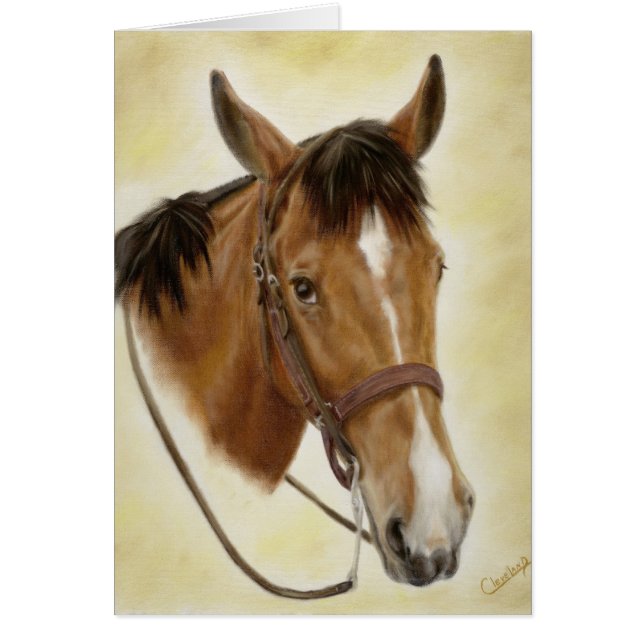 Carte Western Horse (Devant)