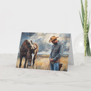 Carte Western Solace en amour au coucher du soleil