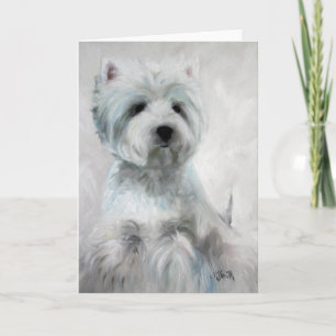 Carte Westie West Highland Terrier