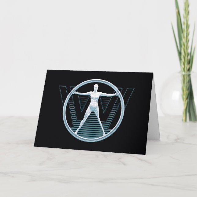 Carte Westworld | Logo Vitruvian Android (Devant)