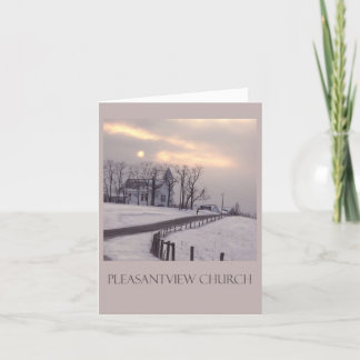 Carte We've missed you at church