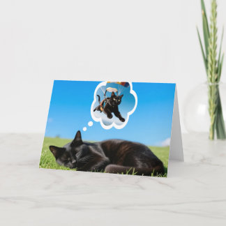 Carte What cats dream about! Card