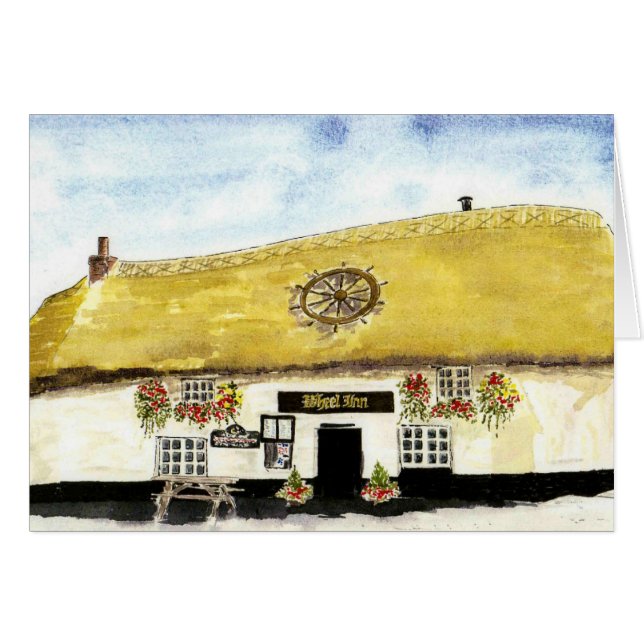 Carte 'Wheel Inn' (Devant horizontal)
