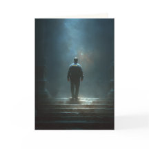 "Where the Stars Salute" Sympathy Card