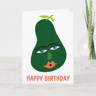Carte Whimsical Avocado PERSONNALISER IT