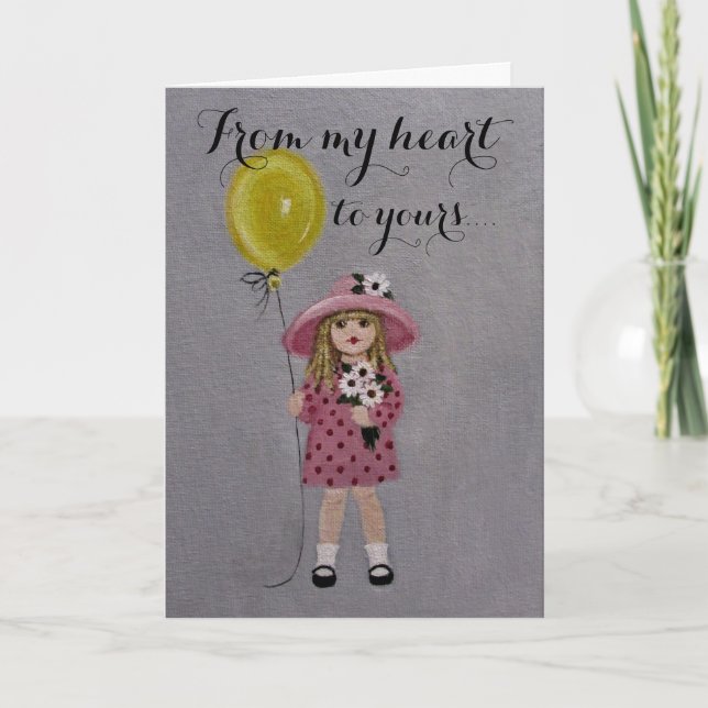 Carte Whimsical Get Well/ Greeting (Devant)