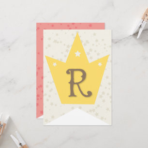 Carte Whimsical Sweet Fairy Princesse Fille Fête d'anniv