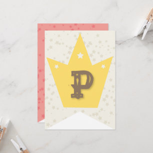 Carte Whimsical Sweet Fairy Princesse Fille Fête d'anniv