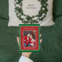 Whimsical What a Year Photo Collage Noël