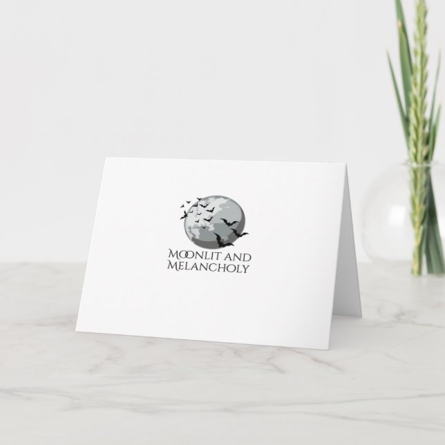 Carte Whimsigoth Ink – Forêts Mystiques, Lunes & Magie M (Devant)