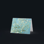 Carte White almond blossom by Vincent Van Gogh<br><div class="desc">White almond blossomagainst a bright blue sky in spring time. Oil on canvas by famous Dutch painter Vincent Van Gogh.</div>