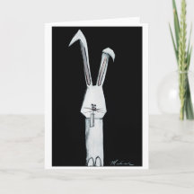 White Rabbit card