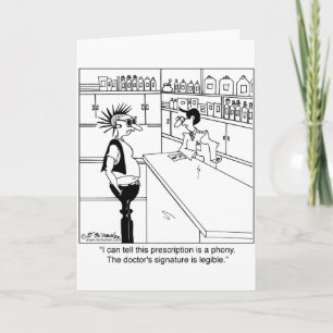 Carte Why's the Doctor's Signature Legible?