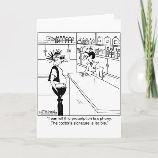 Carte Why's the Doctor's Signature Legible?