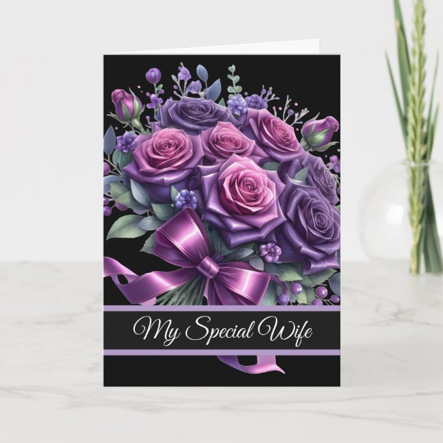 Carte Wife Birthday Card (Devant)