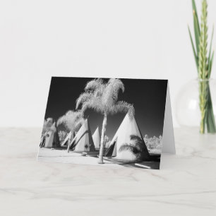 Carte Wigwam Motel, Route 66, Rialto, Californie