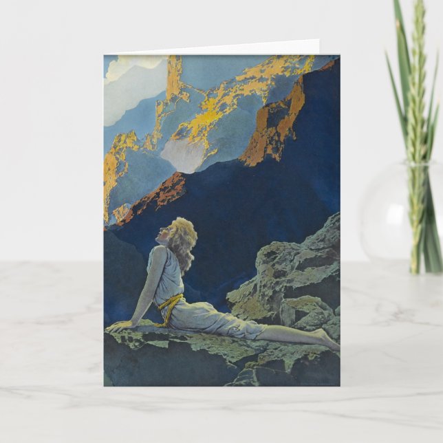 Carte Wild Geese by Maxfield Parrish (Devant)