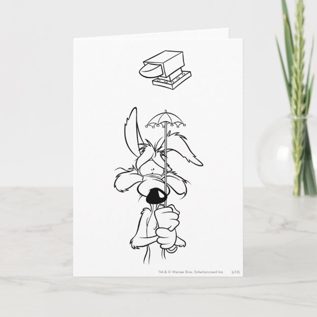 Carte WILE E. COYOTE™ Produits à base de charbon (Devant)