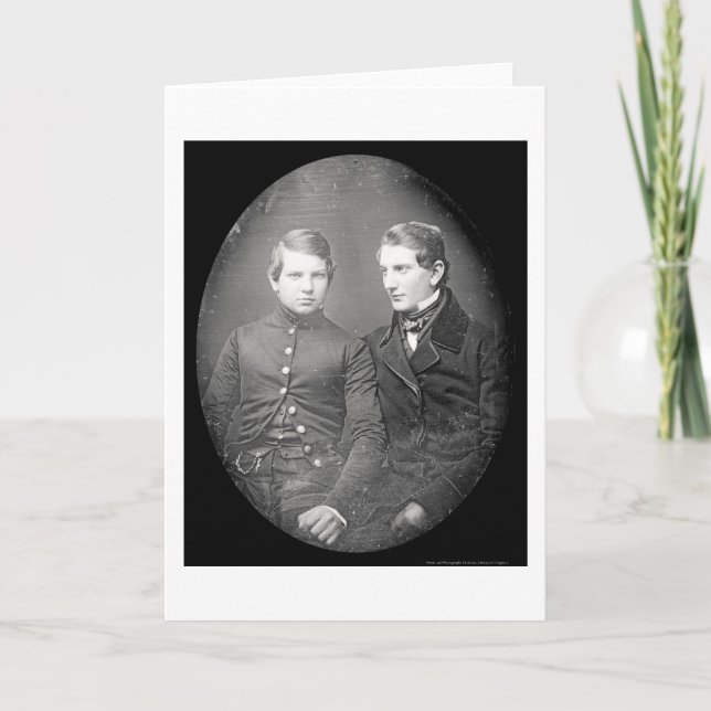 Carte William Hazard & Moses Field Daguerreotype 1850 (Devant)