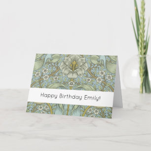 Carte William Morris Spring Thicket : Floral antique