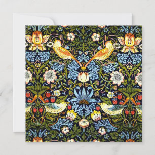 Carte William Morris - Strawberry Thief,