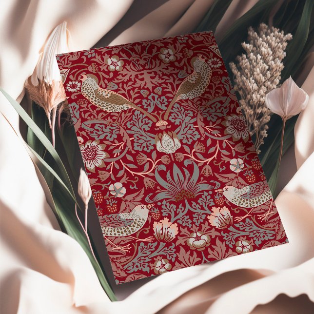 Carte William Morris Strawberry Thief (Créateur téléchargé)