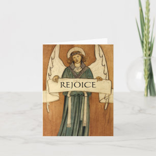 Carte William Morris Vintage Angel Fine Art