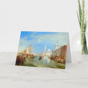 Carte William Turner - Venice, The Dogana & San Giorgio