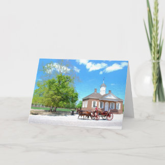 Carte Williamsburg colonial