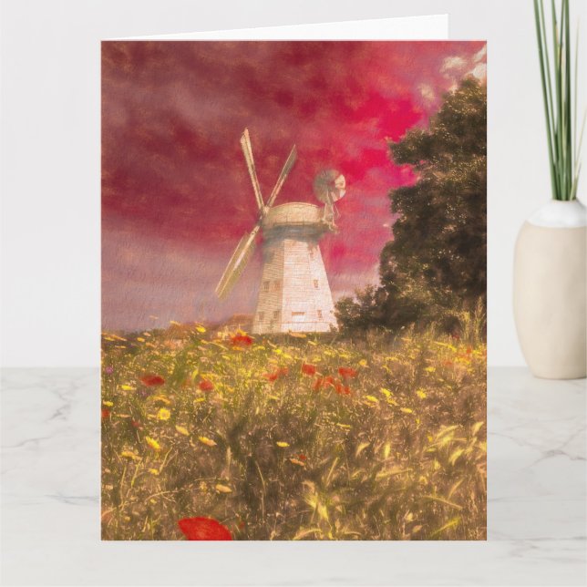 Carte Windmill Dreams Art Vista (Devant)