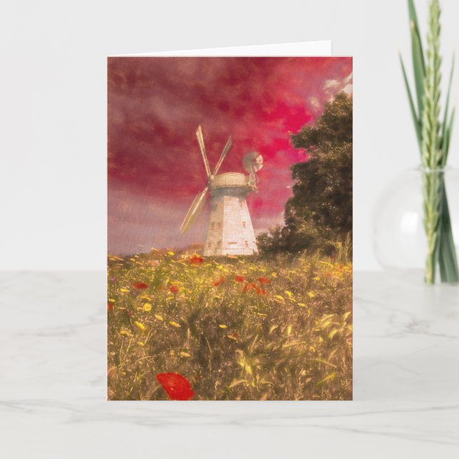 Carte Windmill Dreams Art Vista (Devant)