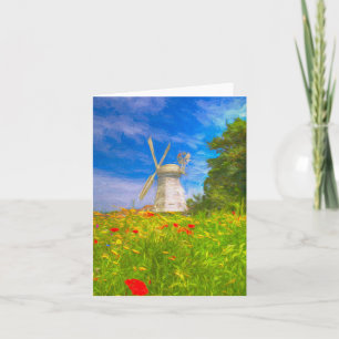 Carte Windmill Meadow Art