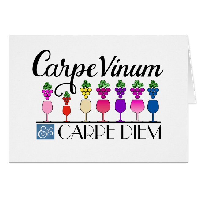 Carte WINE Note (Devant Horizontal)