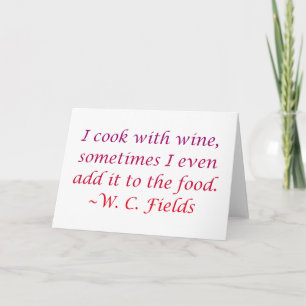 Carte Wine Quote