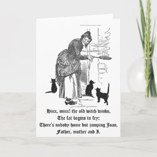Carte Winking Witsery Rhyme