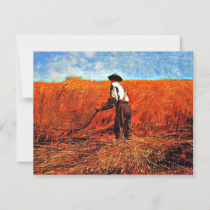 Carte Winslow Homer - L'ancien combattant dans un nouvea