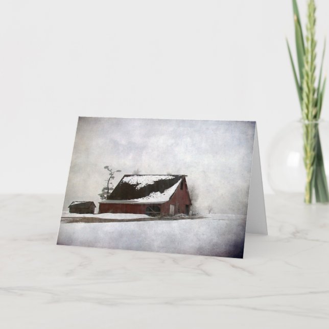 Carte Winter Barn All Occasions (Devant)