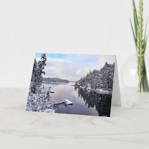 Carte Winter Picture of Snow